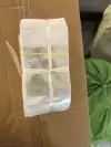 White hanging head Opp plastic bag details Picture